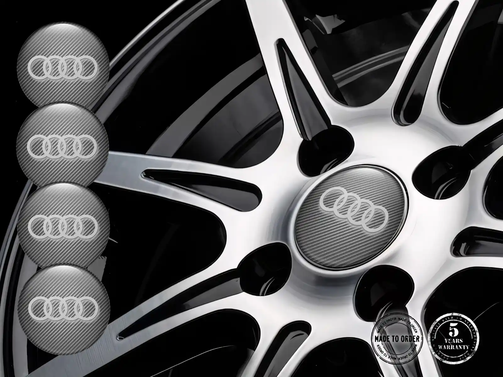 Audi Radembleme Ultimativ Plasma Flow Surge